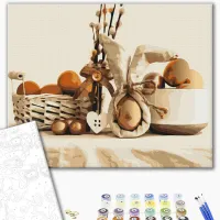 Pictură pe numere BrushMe Paștele bunicii BS53105 50 x 40 cm / Orizontală photo 2