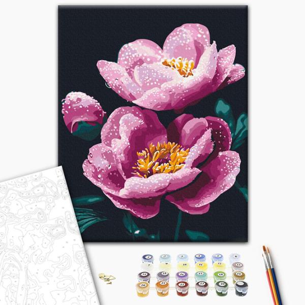 Pictură pe numere BrushMe Proaspătul de dimineață BS54155 50 x 40 cm / Verticală photo 3