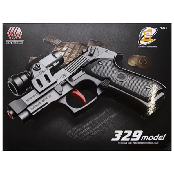 Игрушечный пистолет New World 512017 329 14+ / Гелевые шарики / Черный photo 4