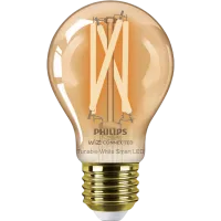 Bec inteligent LED cu filament Philips Filament Amber WIZ 929003017421 E27 / 7 W / 2000 K / 640lm / White photo 2