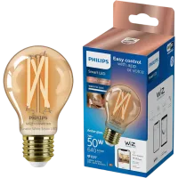 Bec inteligent LED cu filament Philips Filament Amber WIZ 929003017421 E27 / 7 W / 2000 K / 640lm / White photo 3