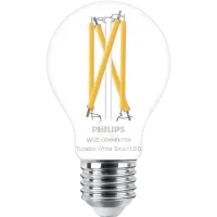 Умная лампочка светодиодная филаментная Philips Bulb Filament WIZ 929003017221 E27 / 7 Вт / 2000 K / 806лм / White