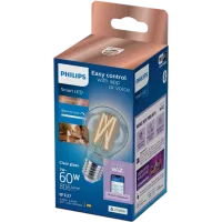Bec inteligent LED cu filament Philips Bulb Filament WIZ 929003017221 E27 / 7 W / 2000 K / 806lm / White photo 3