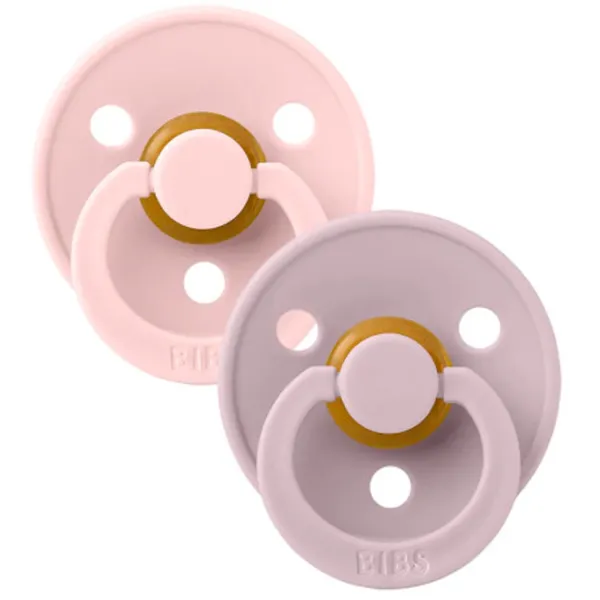 Suzetă cu tetina rotundă Bibs Colour 110416  Pentru fetițe / 0 luni - 6 luni / Latex / Dusky Lilac photo 2