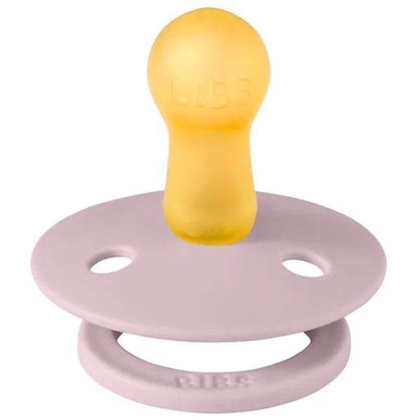 Suzetă cu tetina rotundă Bibs Colour 110416  Pentru fetițe / 0 luni - 6 luni / Latex / Dusky Lilac photo 3