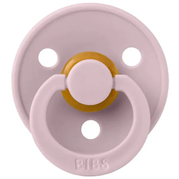 Suzetă cu tetina rotundă Bibs Colour 110416  Pentru fetițe / 0 luni - 6 luni / Latex / Dusky Lilac photo 4