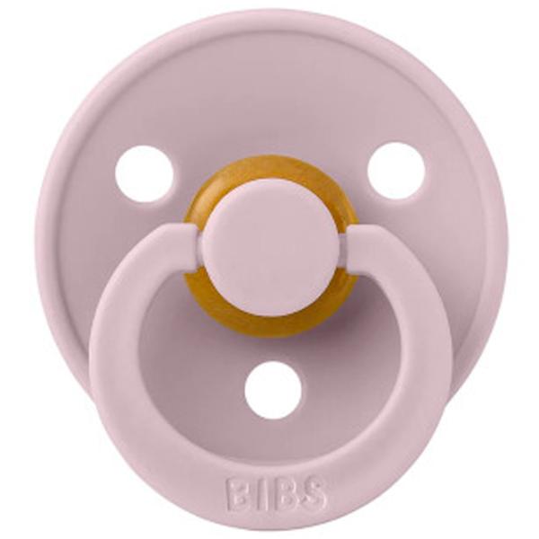Suzetă cu tetina rotundă Bibs Colour 110416  Pentru fetițe / 0 luni - 6 luni / Latex / Dusky Lilac photo 4
