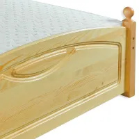 Кровать Drewmax LK103 200 x 200 см / Дерево / Разноцветный photo 4