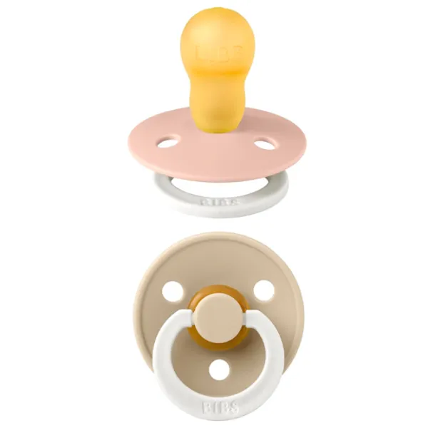 Соска круглая Bibs Colour Glow 130243  Для девочек / 18 месяцев - 36 месяцев / Латекс / Ваниль photo 2