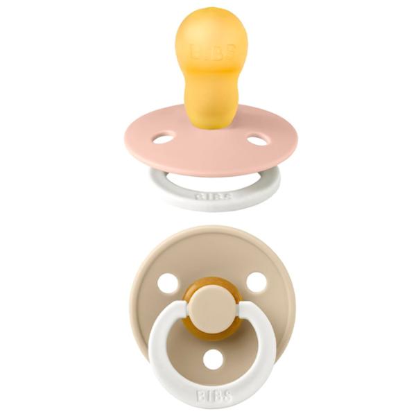 Соска круглая Bibs Colour Glow 130243  Для девочек / 18 месяцев - 36 месяцев / Латекс / Ваниль photo 2