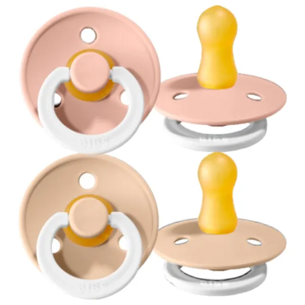 Соска круглая Bibs Colour Glow 130243  Для девочек / 18 месяцев - 36 месяцев / Латекс / Ваниль photo 3