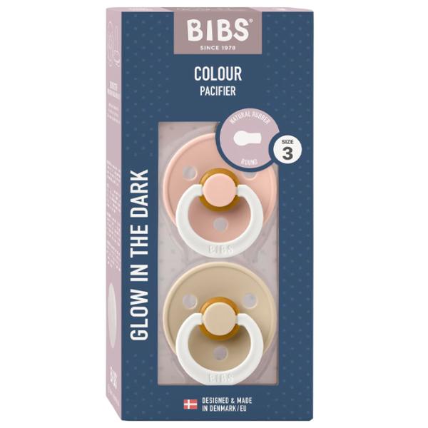 Соска круглая Bibs Colour Glow 130243  Для девочек / 18 месяцев - 36 месяцев / Латекс / Ваниль photo 5