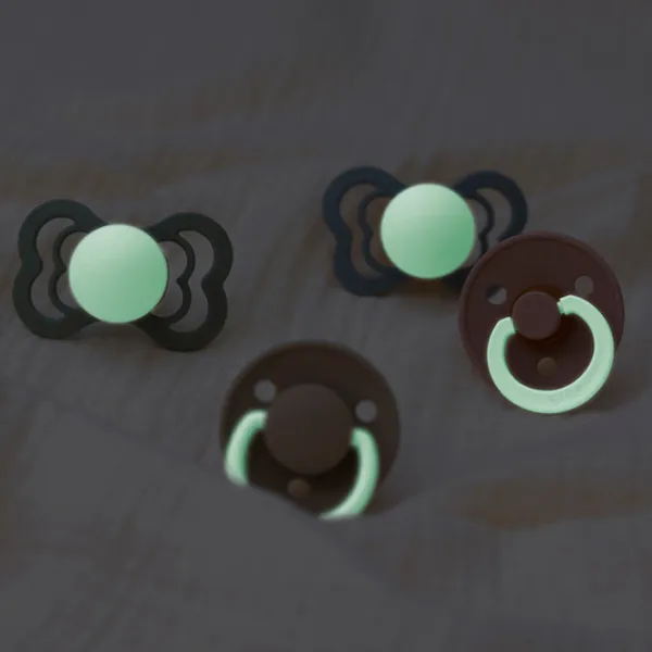 Соска круглая Bibs Colour Glow 130243  Для девочек / 18 месяцев - 36 месяцев / Латекс / Ваниль photo 6