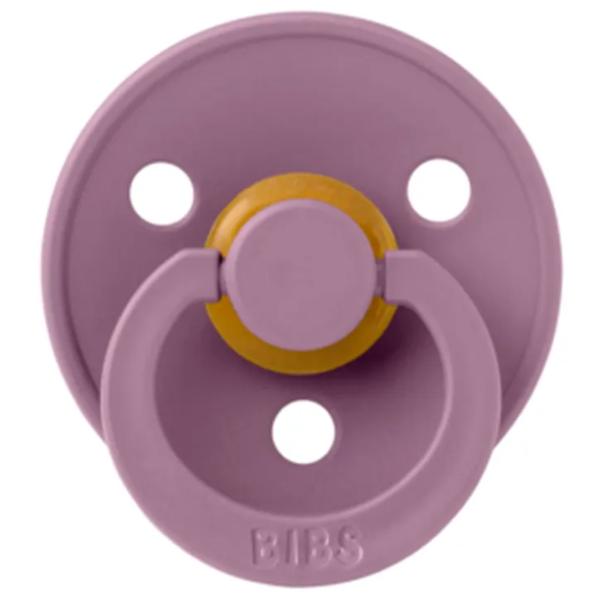 Suzetă cu tetina rotundă Bibs Colour 120430  Unisex / 6 luni - 18 luni / Latex / Mauve photo 3