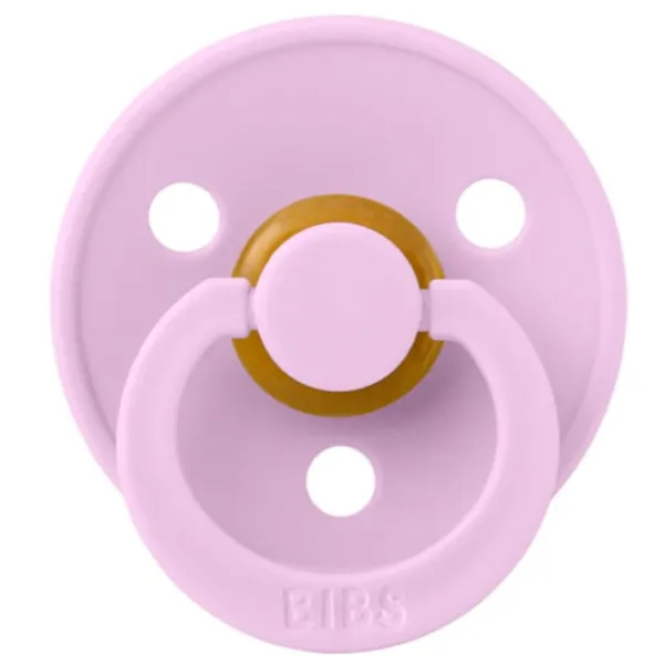 Suzetă cu tetina rotundă Bibs Colour 120430  Unisex / 6 luni - 18 luni / Latex / Mauve photo 6