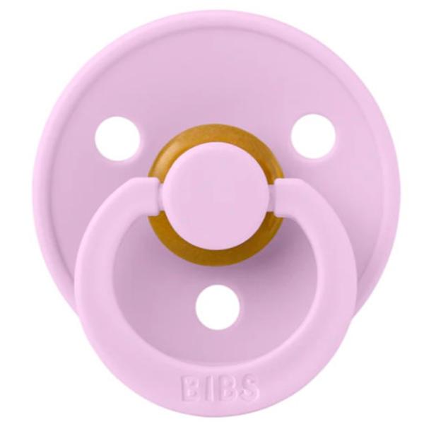 Suzetă cu tetina rotundă Bibs Colour 120430  Unisex / 6 luni - 18 luni / Latex / Mauve photo 6