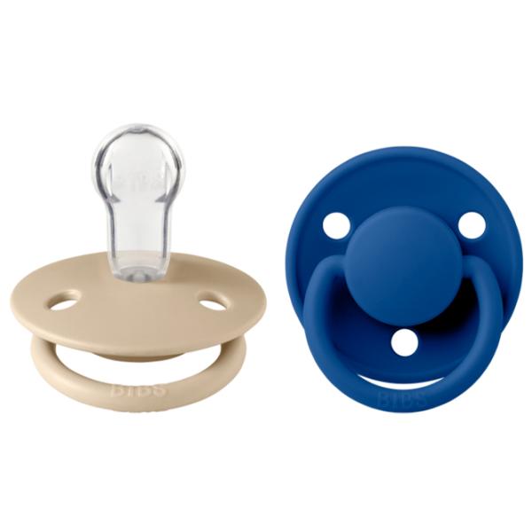 Suzetă cu tetina rotundă Bibs De lux 150293  Unisex / 0 luni - 36 luni / Silicon / Vanilla photo 1