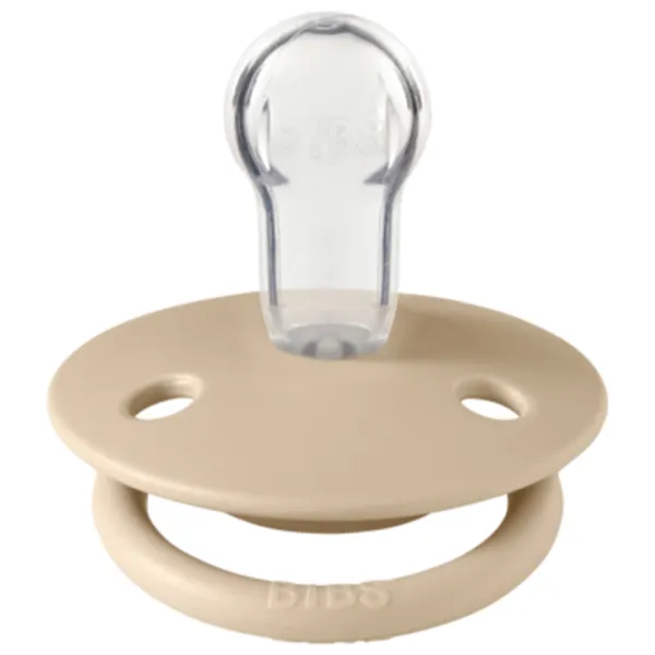 Suzetă cu tetina rotundă Bibs De lux 150293  Unisex / 0 luni - 36 luni / Silicon / Vanilla photo 3