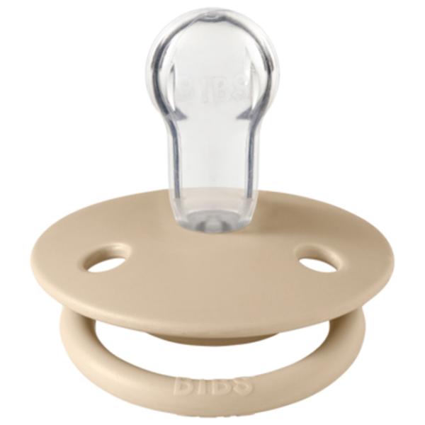 Suzetă cu tetina rotundă Bibs De lux 150293  Unisex / 0 luni - 36 luni / Silicon / Vanilla photo 3