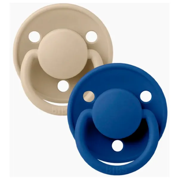 Suzetă cu tetina rotundă Bibs De lux 150293  Unisex / 0 luni - 36 luni / Silicon / Vanilla photo 5