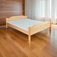 Кровать Drewmax LK101 200 x 200 см / Дерево / Разноцветный photo 5
