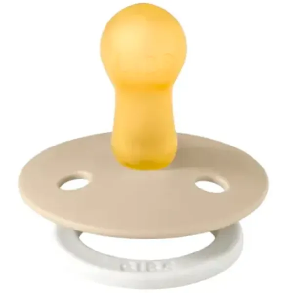 Соска круглая Bibs Colour Glow 130368  Унисекс / 18 месяцев - 36 месяцев / Латекс / Темный дуб photo 4