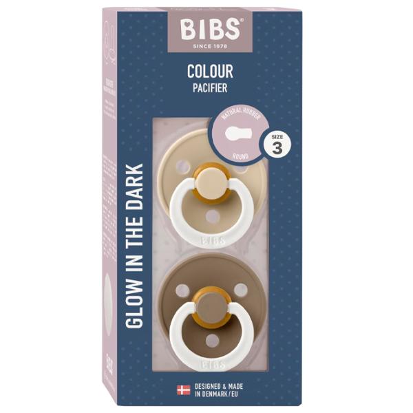 Соска круглая Bibs Colour Glow 130368  Унисекс / 18 месяцев - 36 месяцев / Латекс / Темный дуб photo 7