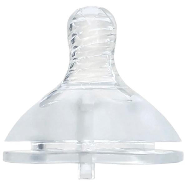 Tetină pentru biberon Kikka Boo M Unisex / / Transparent photo 1