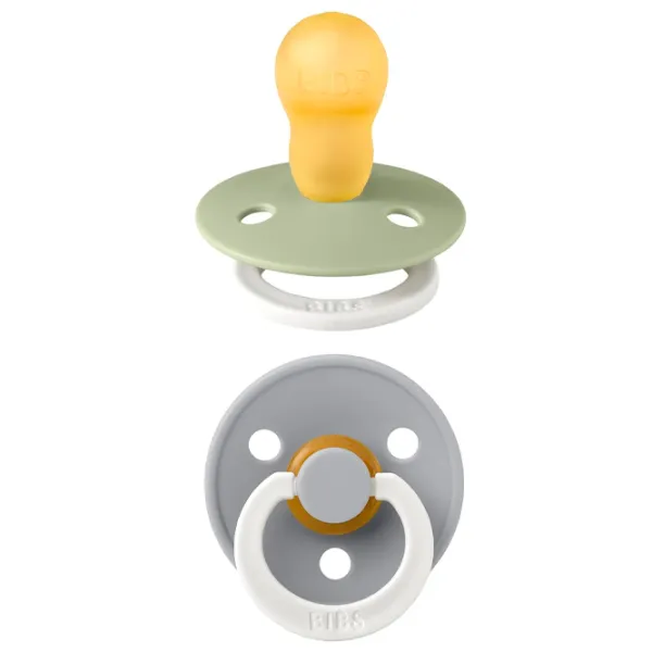 Suzetă cu tetina rotundă Bibs Colour Glow 130267  Unisex / 18 luni - 36 luni / Latex / Cloud Grey photo 2 Suzetă cu tetina rotundă Bibs Colour Glow 130267  Unisex / 18 luni - 36 luni / Latex / Cloud Grey photo 2