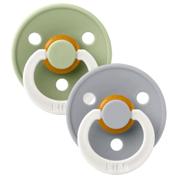 Suzetă cu tetina rotundă Bibs Colour Glow 130267  Unisex / 18 luni - 36 luni / Latex / Cloud Grey photo 3 Suzetă cu tetina rotundă Bibs Colour Glow 130267  Unisex / 18 luni - 36 luni / Latex / Cloud Grey photo 3