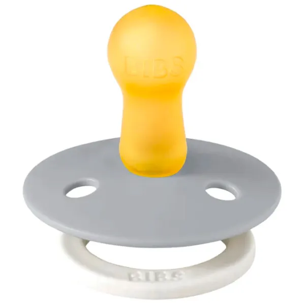 Suzetă cu tetina rotundă Bibs Colour Glow 130267  Unisex / 18 luni - 36 luni / Latex / Cloud Grey photo 4 Suzetă cu tetina rotundă Bibs Colour Glow 130267  Unisex / 18 luni - 36 luni / Latex / Cloud Grey photo 4