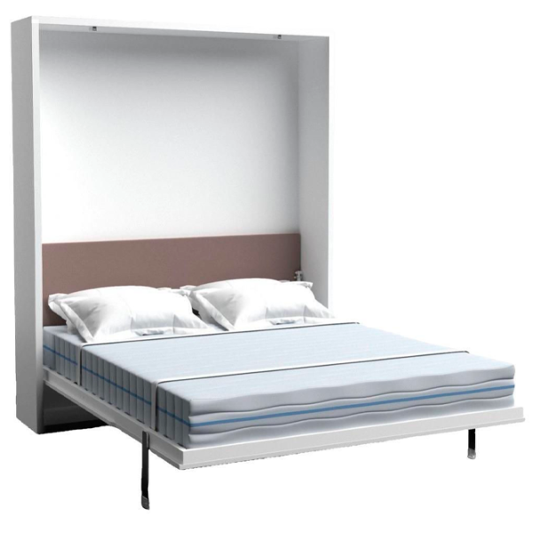 Pat Flat Compatto 160 x 200 cm / PAL / White photo 1 Pat Flat Compatto 160 x 200 cm / PAL / White photo 1