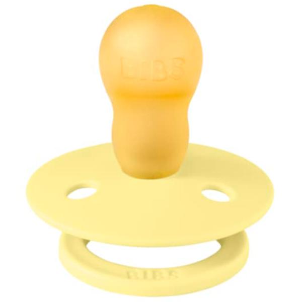 Suzetă cu tetina rotundă Bibs Colour 120399 Unisex / 6 luni - 18 luni / Latex / Sunshine photo 2