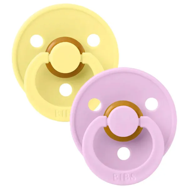 Suzetă cu tetina rotundă Bibs Colour 120399 Unisex / 6 luni - 18 luni / Latex / Sunshine photo 6
