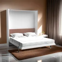 Кровать Flat Compatto 180 x 200 см / ЛДСП / Белый photo 4
