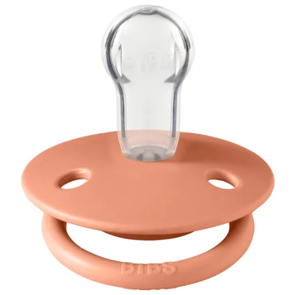 Suzetă cu tetina rotundă Bibs De lux 150227  Unisex / 0 luni - 36 luni / Silicon / Vanilla photo 4