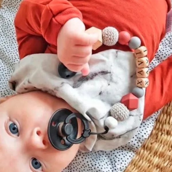 Suzetă cu tetina rotundă Bibs Colour 110381 Unisex / 0 luni - 6 luni / Latex / Sand photo 6