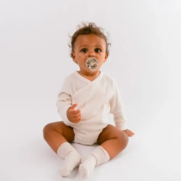 Соска круглая Bibs X Liberty 11020101  Унисекс / 0 месяцев - 6 месяцев / Латекс / Слоновая кость photo 6