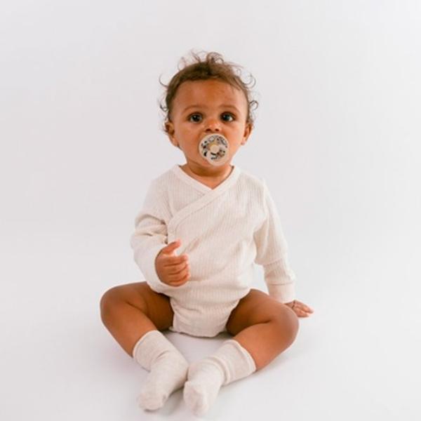 Соска круглая Bibs X Liberty 11020101  Унисекс / 0 месяцев - 6 месяцев / Латекс / Слоновая кость photo 6