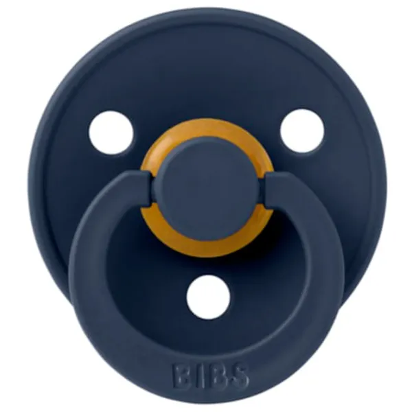 Соска круглая Bibs Colour 110253 Унисекс / 0 месяцев - 6 месяцев / Латекс / Глубокий космос photo 4