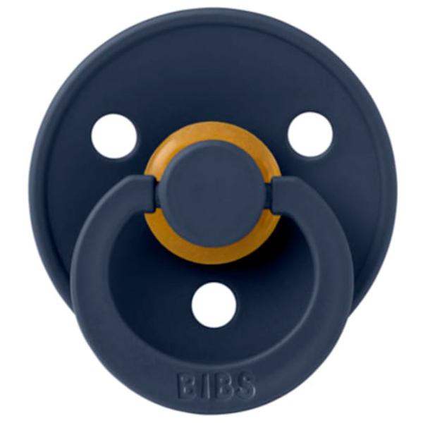 Соска круглая Bibs Colour 110253 Унисекс / 0 месяцев - 6 месяцев / Латекс / Глубокий космос photo 4