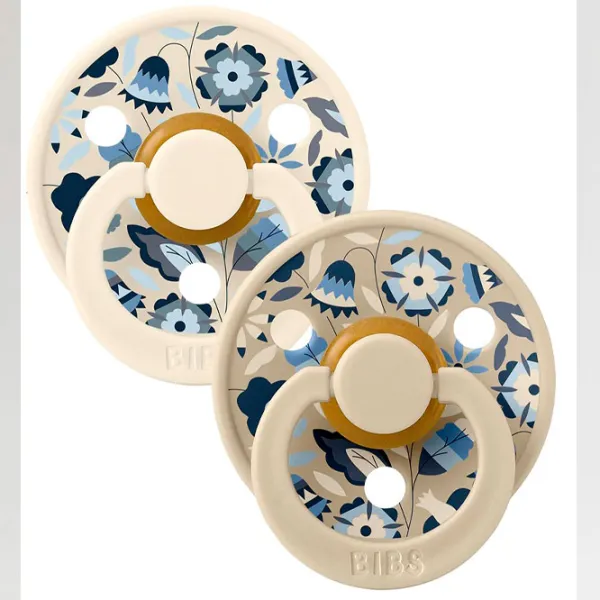 Соска круглая Bibs X Liberty 12020101  Унисекс / 6 месяцев - 18 месяцев / Латекс / Слоновая кость photo 2