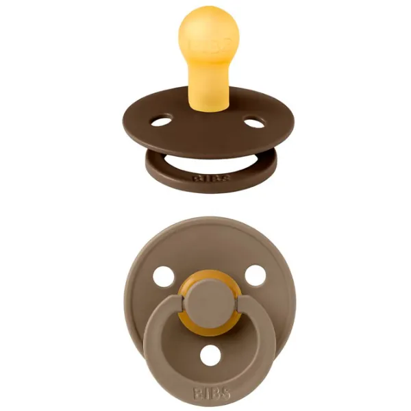 Suzetă cu tetina rotundă Bibs Colour 110261  Unisex / 0 luni - 6 luni / Latex / Mocha photo 2 Suzetă cu tetina rotundă Bibs Colour 110261  Unisex / 0 luni - 6 luni / Latex / Mocha photo 2