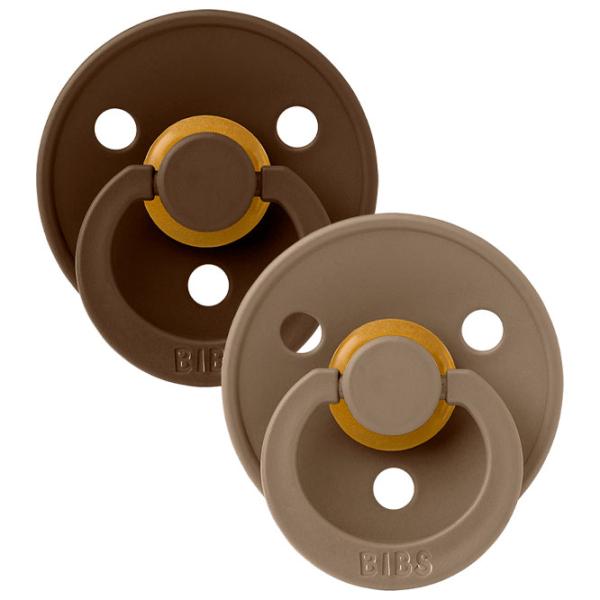 Suzetă cu tetina rotundă Bibs Colour 110261  Unisex / 0 luni - 6 luni / Latex / Mocha photo 7 Suzetă cu tetina rotundă Bibs Colour 110261  Unisex / 0 luni - 6 luni / Latex / Mocha photo 7