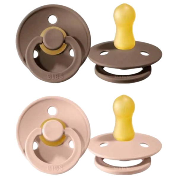 Соска круглая Bibs Colour 120211  Унисекс / 6 месяцев - 18 месяцев / Латекс / Темный дуб photo 3