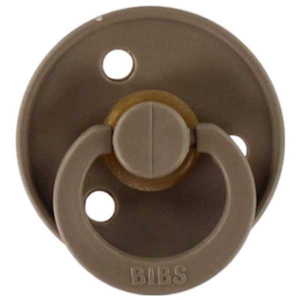 Соска круглая Bibs Colour 120211  Унисекс / 6 месяцев - 18 месяцев / Латекс / Темный дуб photo 4