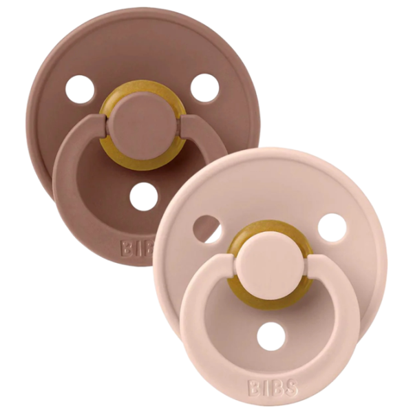 Соска круглая Bibs Boheme 120215  Унисекс / 6 месяцев - 18 месяцев / Латекс / Blush Pink photo 2