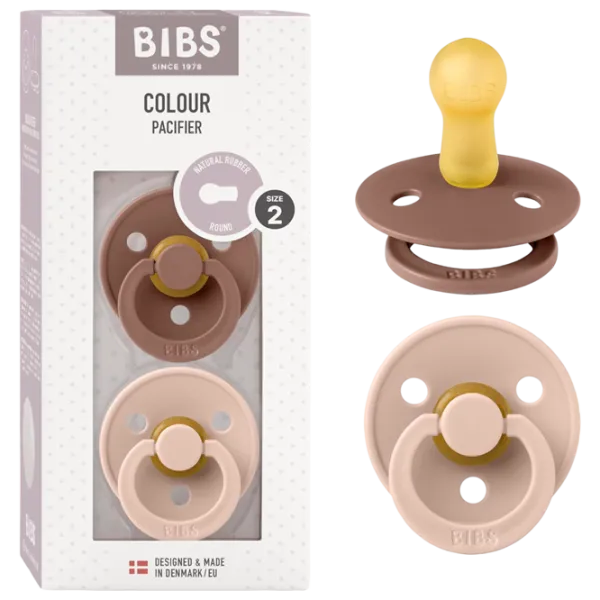 Соска круглая Bibs Boheme 120215  Унисекс / 6 месяцев - 18 месяцев / Латекс / Blush Pink photo 5