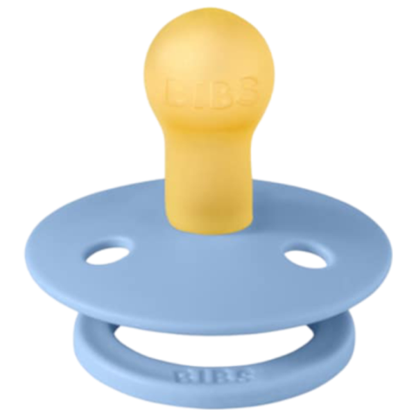 Suzetă cu tetina rotundă Bibs Colour 120277  Unisex / 6 luni - 18 luni / Latex / Steel Blue photo 4