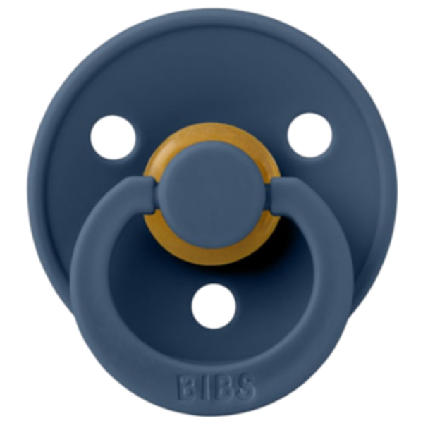 Suzetă cu tetina rotundă Bibs Colour 120277  Unisex / 6 luni - 18 luni / Latex / Steel Blue photo 5